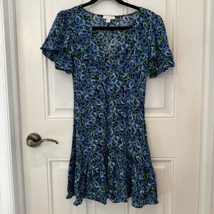 Topshop Floral Mini Dress - 4
